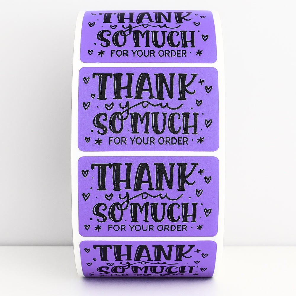 Thank You So Much For Your Order Sticker Small Shop sticker Small Business label - Picture 7 of 11